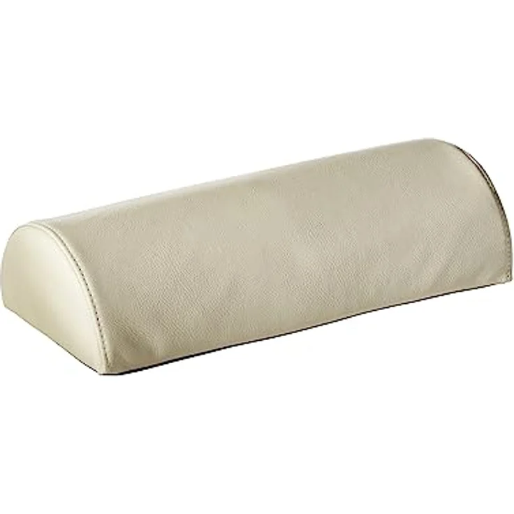 Infraworld Nackenrolle halbrund Kopfstütze Soft Polsterung für Saunakabine Beige – Bild 2