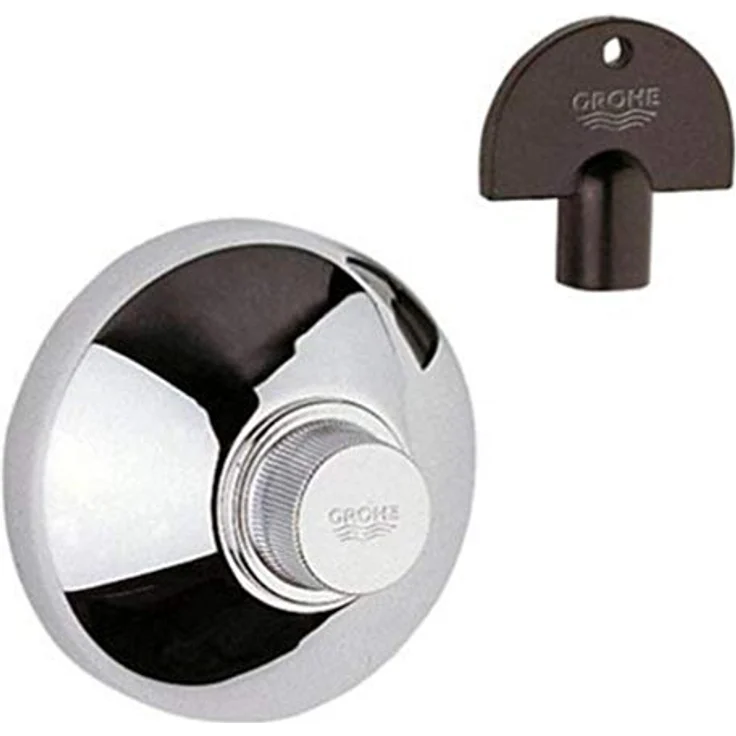 GROHE Unterputz-Ventil-Oberbau Atlanta, für Rapido C, Einbautiefe 20-200mm, Chrom, mit Long-Life Oberfläche – Bild 1