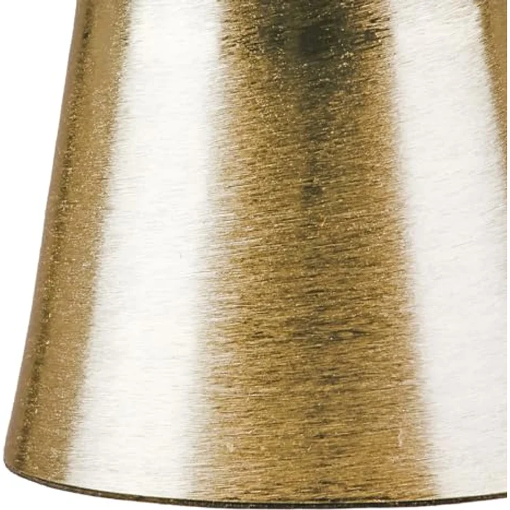 Casablanca Übertopf Nama, Zylindrisch aus Aluminium, Craqueliert schwarz, Höhe 29 cm x Ø 18 cm, Wasserdicht für Innenräume – Bild 4