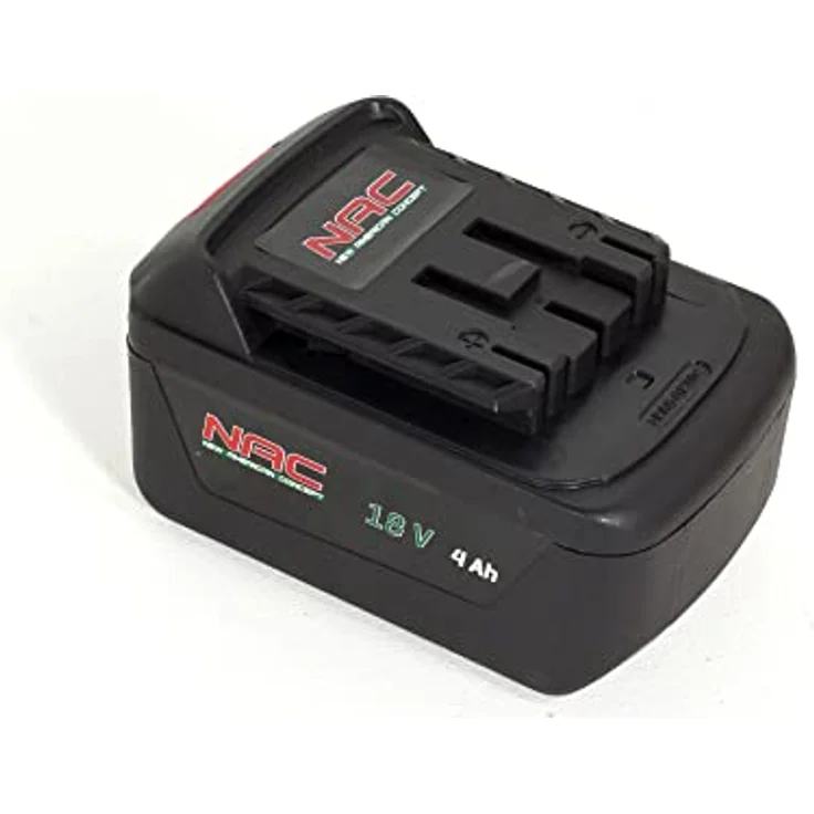 NAC Akumulator 18 V B18-40-S, Lithium-Ionen-Akku mit 4,0 Ah Kapazität, leicht und robust – Bild 2