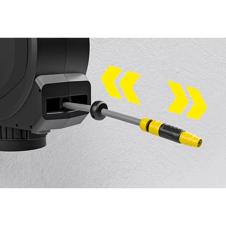 Kärcher HBX 4.15 Automatic, Schlauchbox mit 15 m Schlauch und automatischer Rückholung, komfortabel, Schwarz – Bild 3