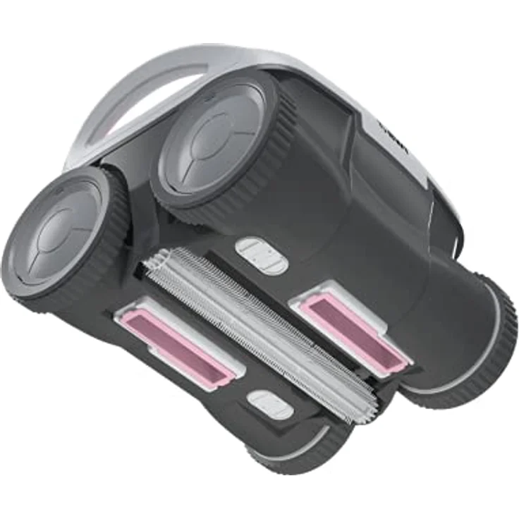BWT Pool Roboter B100, automatischer Poolreiniger für Pools bis 60 m², grau/pink/weiß, 130 W, Kabellänge 16 m – Bild 4
