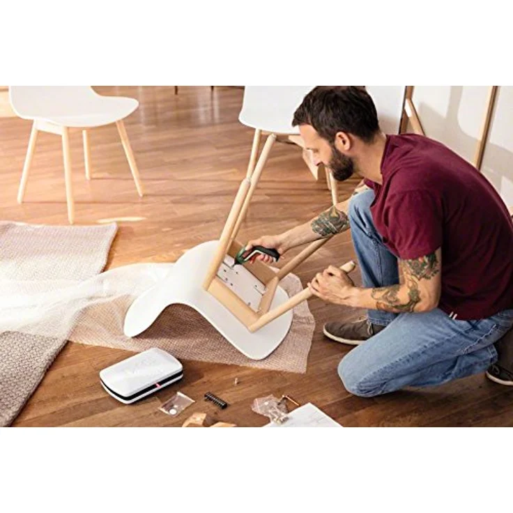 Bosch IXO V 3,6 V Garden Akkuschrauber ( 06039A800A ) + Grasschere + Strauchschere + Akku + Ladekabel – Bild 5