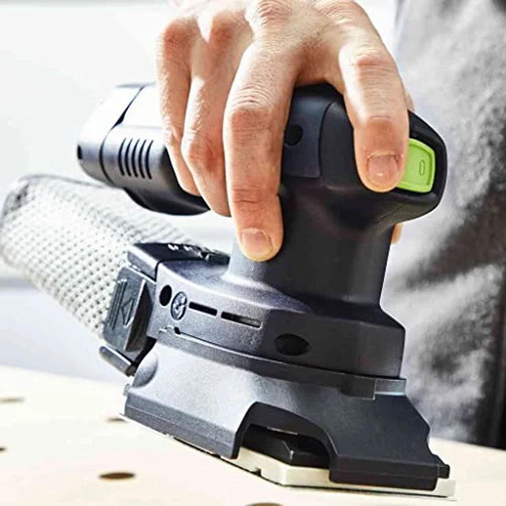 Festool Akku-Rutscher RTSC 400 3,0 I-Plus (mit Akkupacks BP 18 Li 3,0, Schnellladegerät, Schleifschuh, Protector, Longlife-Staubfangbeutel), im Systainer – Bild 5