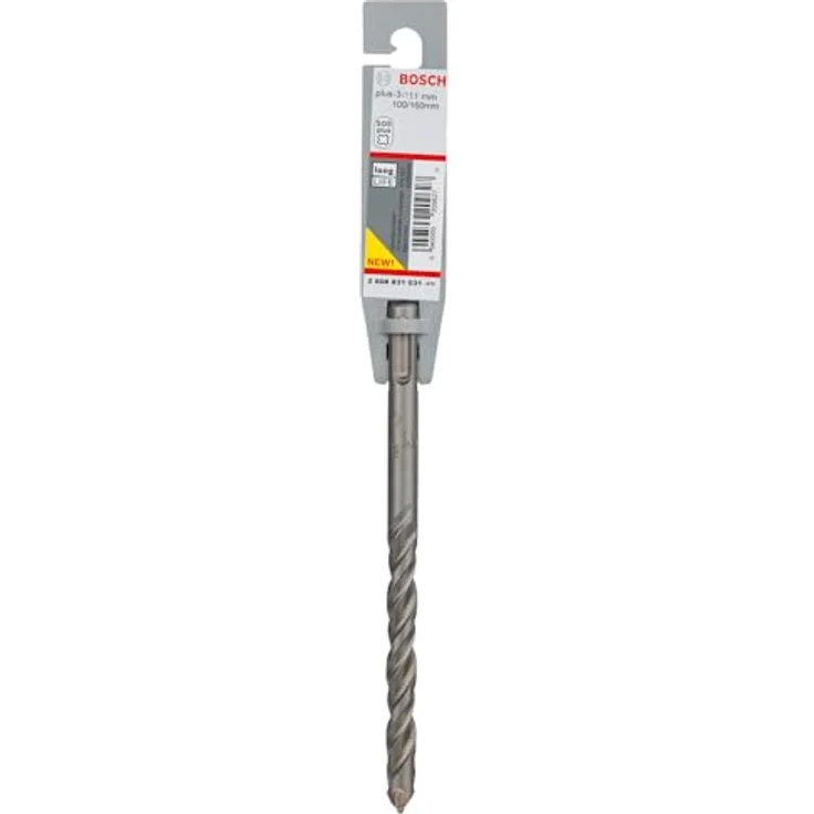 Bosch Professional Hammerbohrer SDS plus-3 (für Beton, 11 x 100 x 160 mm, Zubehör Bohrhammer) – Bild 2