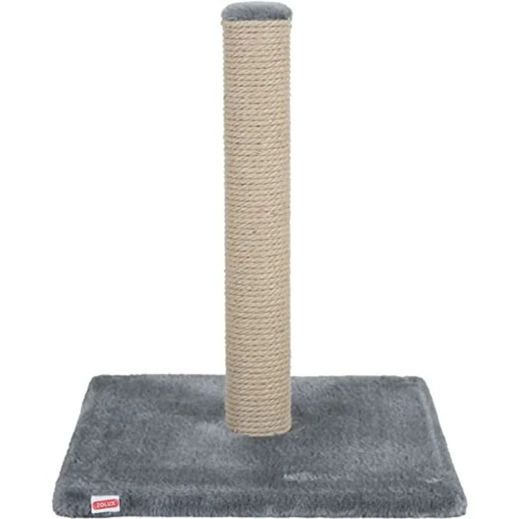 Zolux Mono 504053GRI Kratzbrett für Katzen, Grau, 35 x 35 x 42 cm, Mehrfarbig