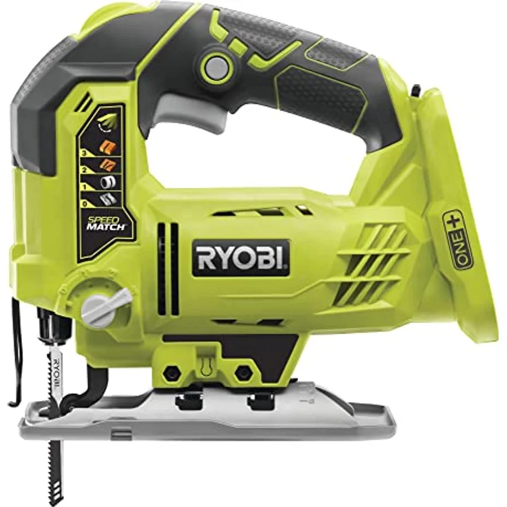 Ryobi R18JS-0 ONE + Stichsäge mit LED, 18 V (nur Gehäuse) - Grün - Grau – Bild 3