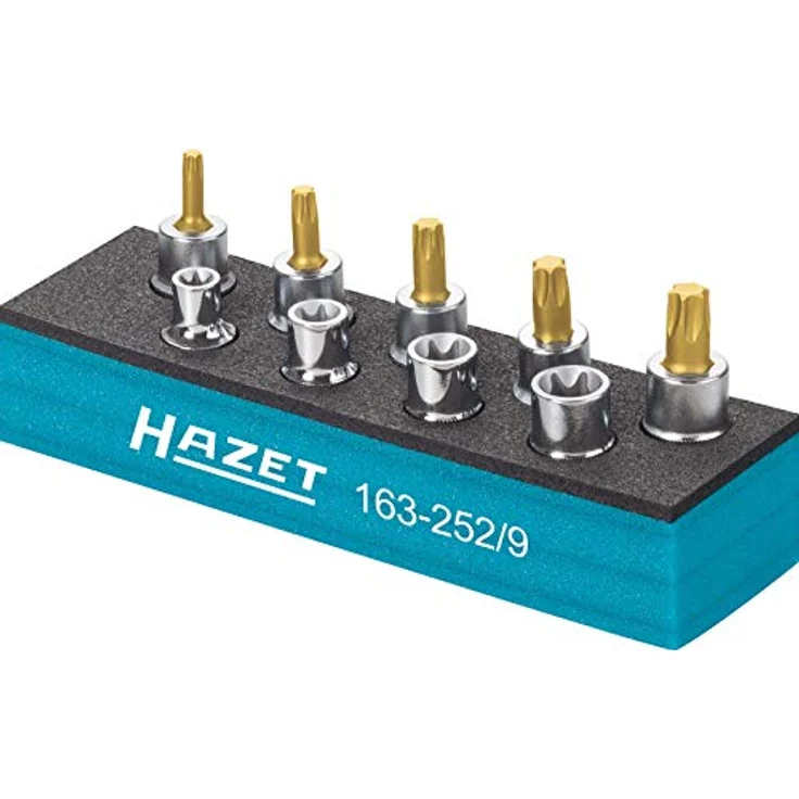 Hazet 163-252/9 Werkzeug-Satz, Original Hazet Qualität, stilvolles Design – Bild 2