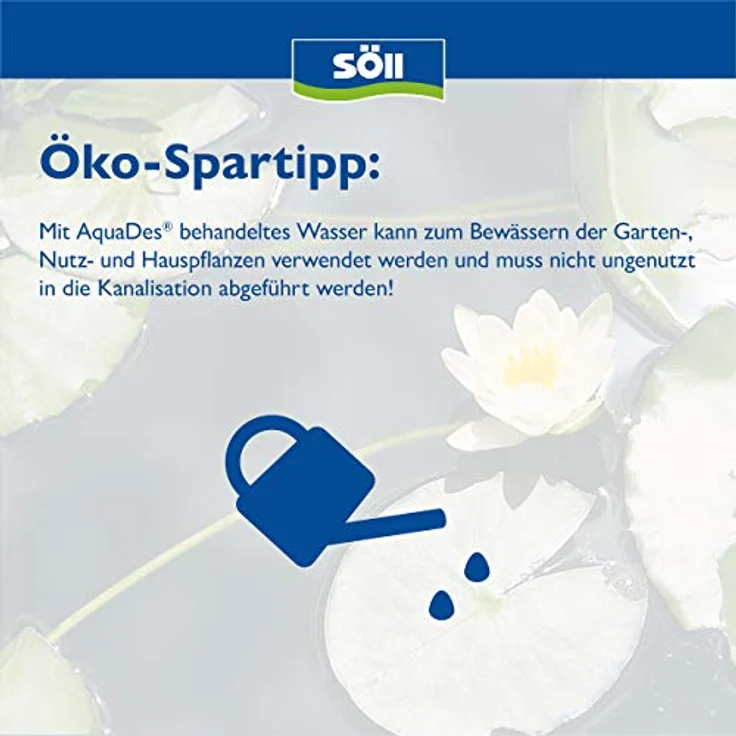 Söll Pool Desinfektion 5 Liter AquaDes für 50 Qbm – Bild 4
