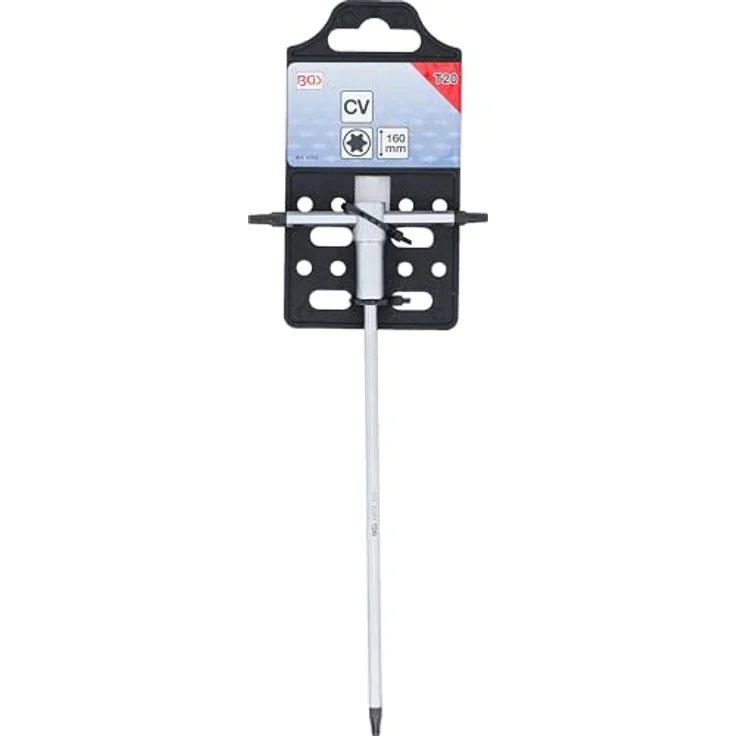 BGS 6093 Schraubendreher mit T-Gleitgriff, T-Profil (Torx) T20, Chrom-Vanadium-Stahl, für schwer zugängliche Stellen – Bild 5