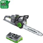 LUX Akku-Kettensägen-Set 1 PowerSystem A-KS-2x20/4/30 mit 2x 20V Akku, Ladegerät