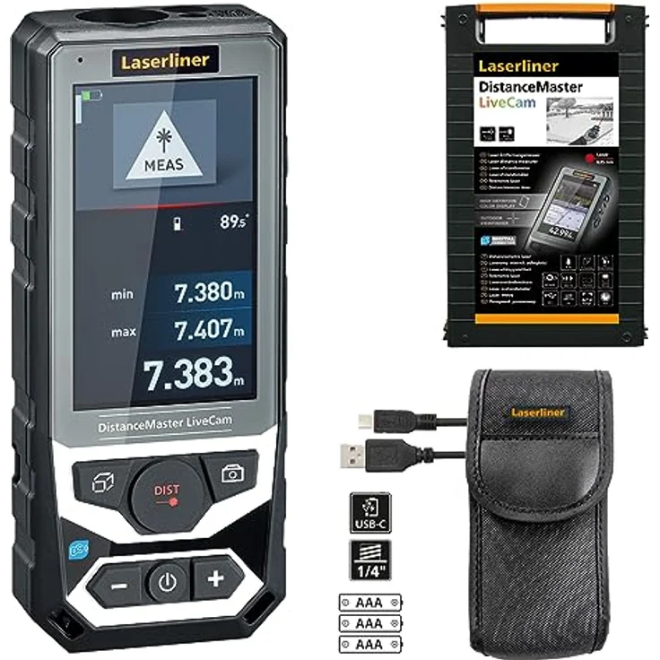 Laserliner DistanceMaster LiveCam Laser-Entfernungsmesser Messbereich (max.) (Details) 150m – Bild 2