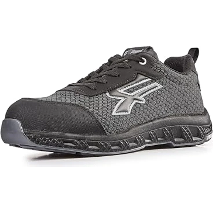 U-Group SRL Sicherheitsschuh Jester Gr.44 schwarz S3S CI HI HRO FO SR, metallfrei, wasserabweisend, atmungsaktiv, mit FiberToe Zehenschutzkappe und Safe&Flex PLUS Zwischensohle – Bild 1