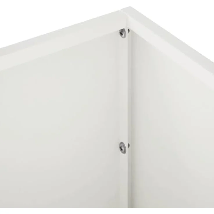 vidaXL Hochbeet, Garten-Pflanzgefäß Set 2 Stk. Wetterfest, Weiß, 60 x 20 x 20 cm – Bild 5