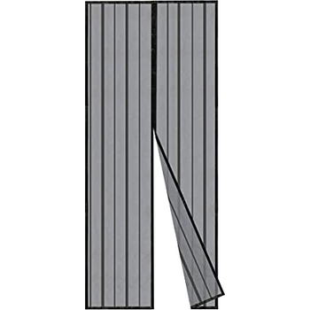 Magnetisches Fliegengitter Für Balkontür – Einfach Ohne Bohren Montieren, 110 X 237 Cm, Weiß – Insektenschutz Für Schiebetüren, Terrassen Und Keller