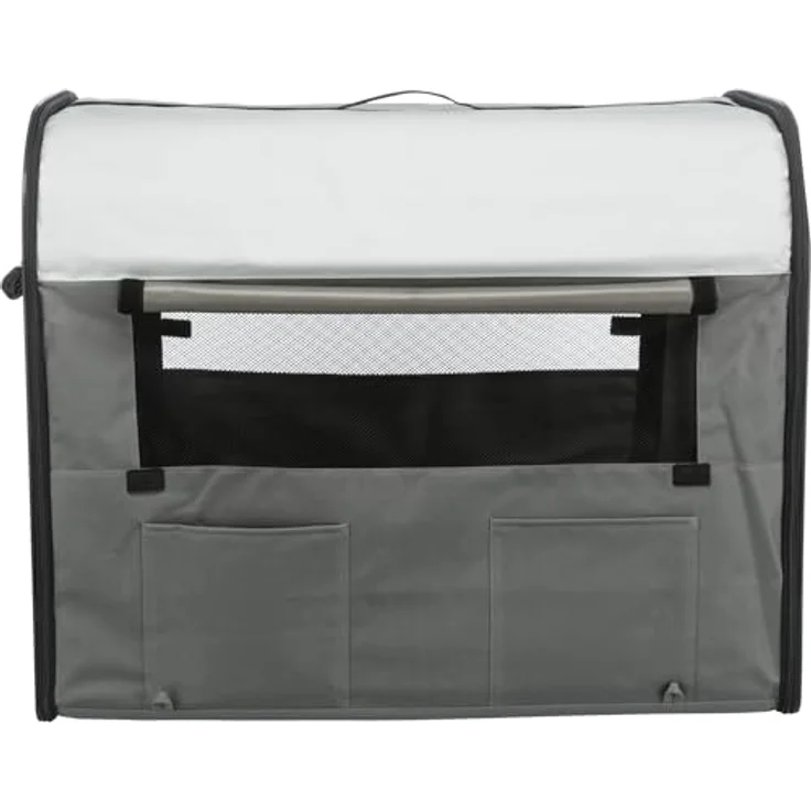 Trixie Transport-Hütte dunkelgrau-hellgrau M: 55 × 65 × 80 cm – Bild 5