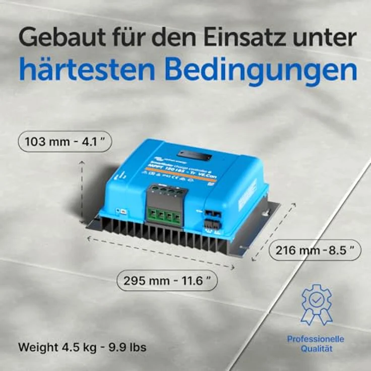 Victron Energy Solarladeregler MPPT Victron SmartSolar 150/85-Tr VE.Can, Leistung maximal in Watt: 1200 / 2400 / 3600 / 4900, schwarz – Bild 4