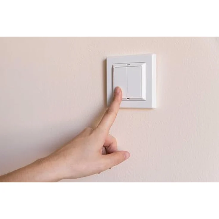 Shelly Abdeckrahmen SHELLY Wandtaster-Adapter 232792, 4-fach, Elfenbein, für Gira und Merten Systeme – Bild 3