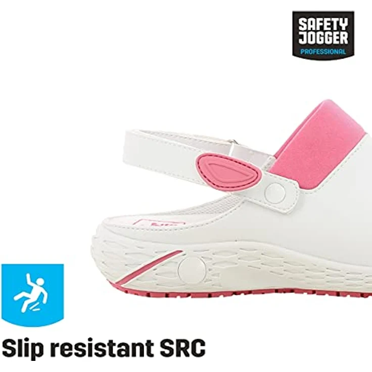 Safety Jogger Berufsclog Dany OB, ESD-zertifiziert, rutschfest, atmungsaktiv, fuchsia, Größe 37 – Bild 4
