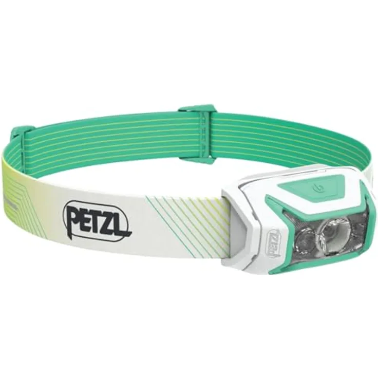 PETZL Unisex – Erwachsene ACTIK CORE Wiederaufladbare Frontlampe, Grün, U