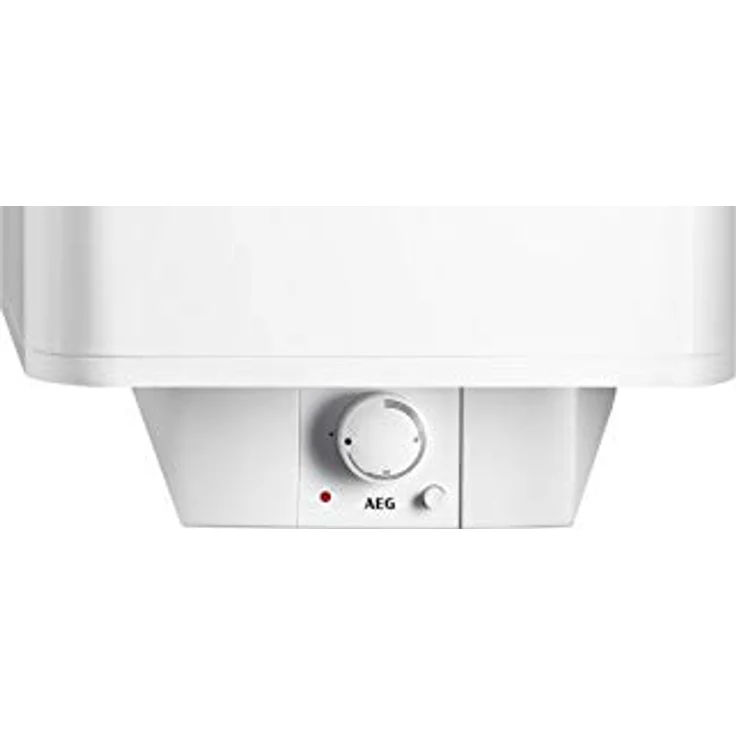 AEG Wandspeicher DEM 80 Basis, Warmwasserboiler 80 Liter, stufenlose Temperaturwahl 30°-85°C, Schnellaufheiztaste, VDE geprüft, 230 V mit Stecker – Bild 3