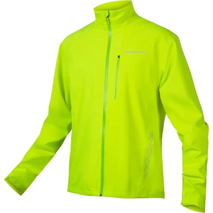 Endura Hummvee E9120 Jacke Neon-Gelb XL - Wasserdicht - Herren – Bild 2
