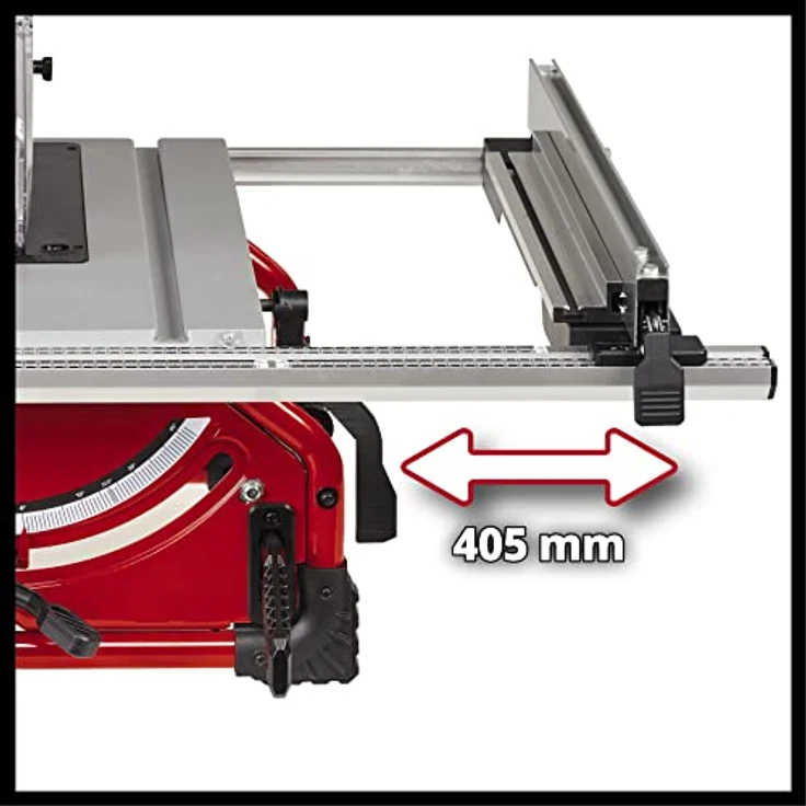 EINHELL Tischkreissäge TE-TS 254 T 2.000 Watt, Parallelanschlag mit Exzenterklemmung & Winkelanschlag (+/-60°) – Bild 3
