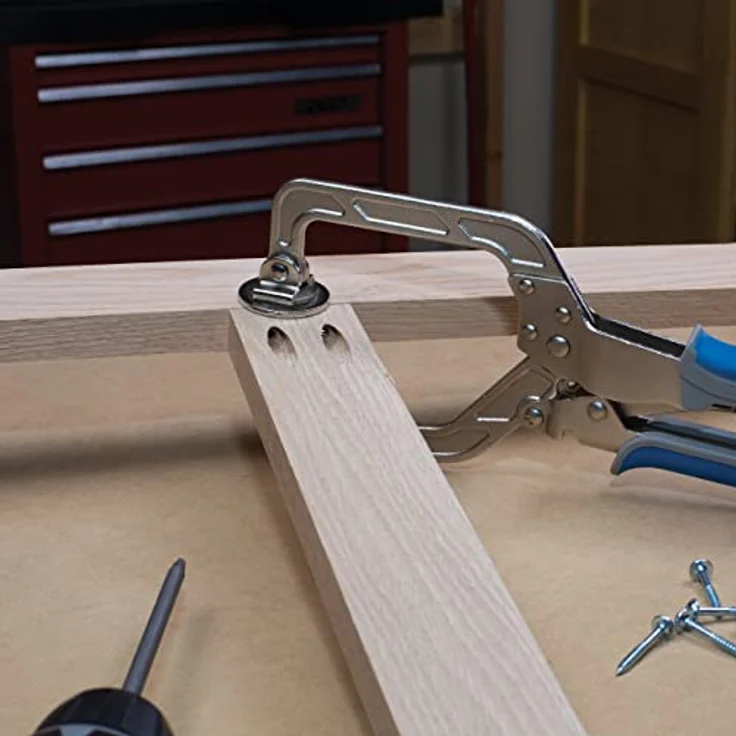 Kreg KHC3 Holzprojektklemme mit Automaxx, 7,6 cm, große nicht beschädigende Pads, kompatibel mit Kreg Jig R3 und tragbarer Basis – Bild 2