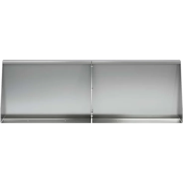 vidaXL Beetumrandung Stützmauer, 4er Set, modulare Stützmauer aus verzinktem Stahl, wetterfest, Silber, 60 x 12 x 30 cm – Bild 6