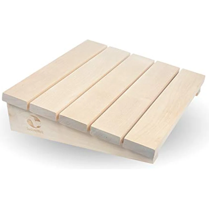 Sauna Kopfstütze Klassik Abachiholz – Bild 4