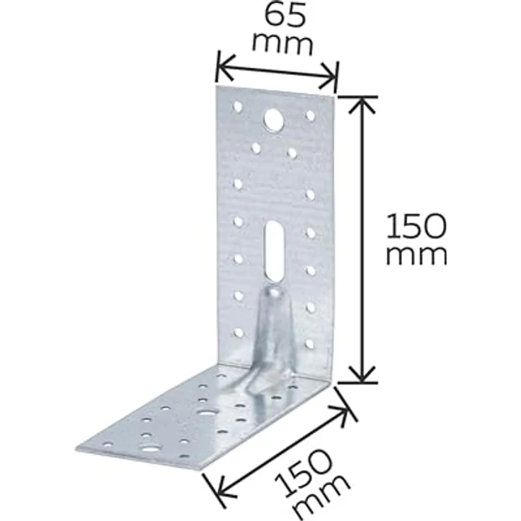 GAH Alberts SL-Winkelv m Sicke,verzinkt,150x150x65CF – Bild 3