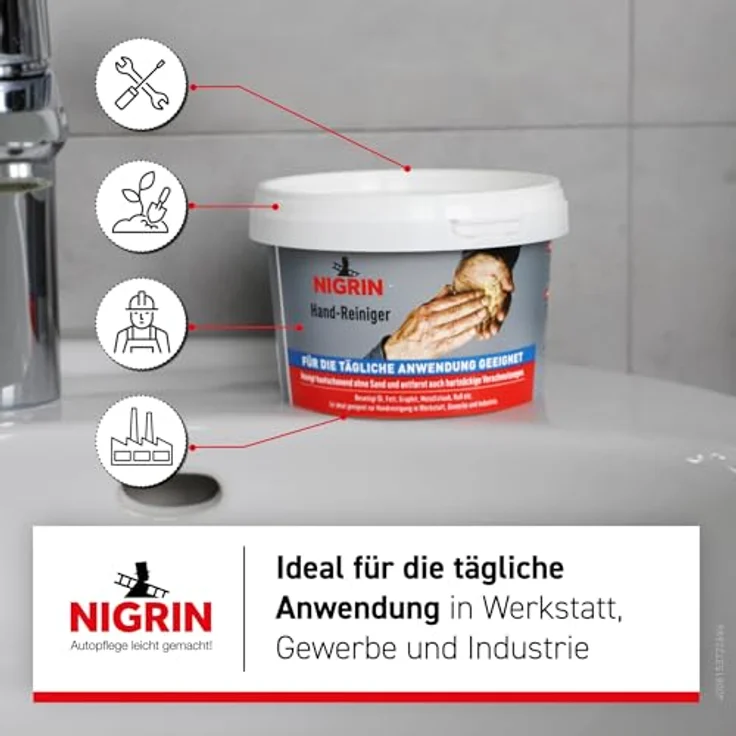 Nigrin 72268 Handwaschpaste 500ml – Bild 7