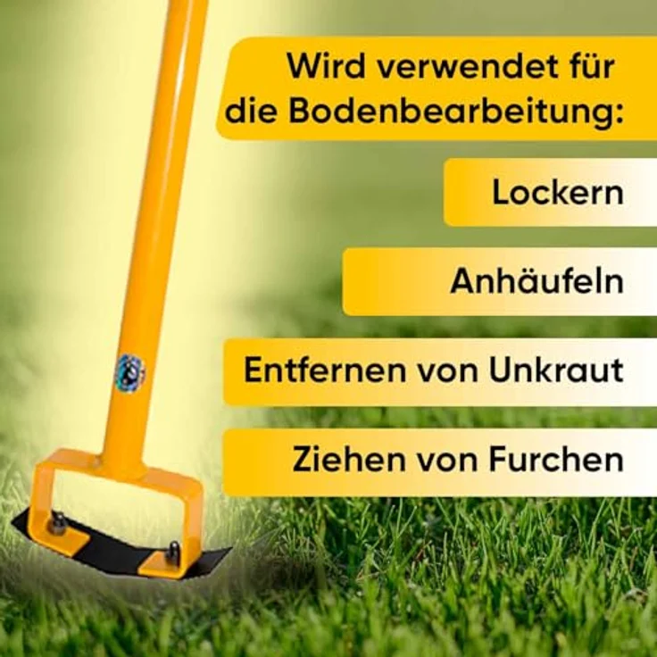 BEM TORNADICA holländische Hacke, Gartenhacke, Gartenwerkzeug, Gartengerät – Bild 2