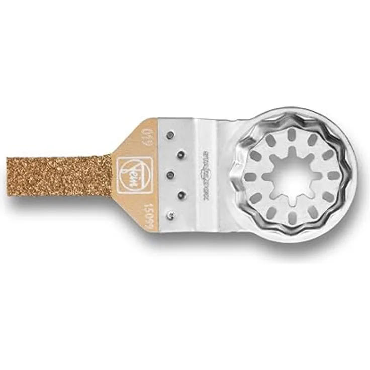 FEIN Hartmetall-Feile 63706019210 für Multifunktionswerkzeuge, ideal zum Entgraten und Ausfeilen von CFK-/GFK-Materialien und Holz, besonders geeignet für kleine Aussparungen