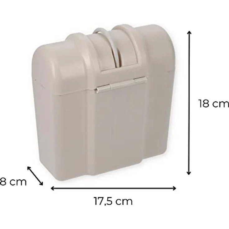Strandsafe Handy Badesafe Resiesafe Safe Tresor mit flexiblem Stahlseil Zahlenschloss Mini Urlaub Wertsachen Box - Preisvergleich – Bild 2