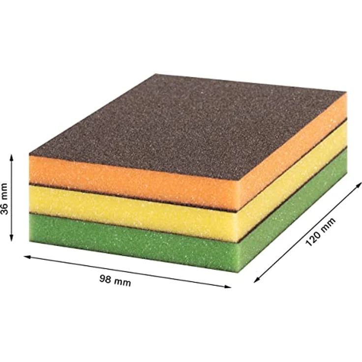 Expert S473 Standard Pad, 98 x 120 x 13 mm, M, F,SF, 3-tlg. - Preisvergleich – Bild 3