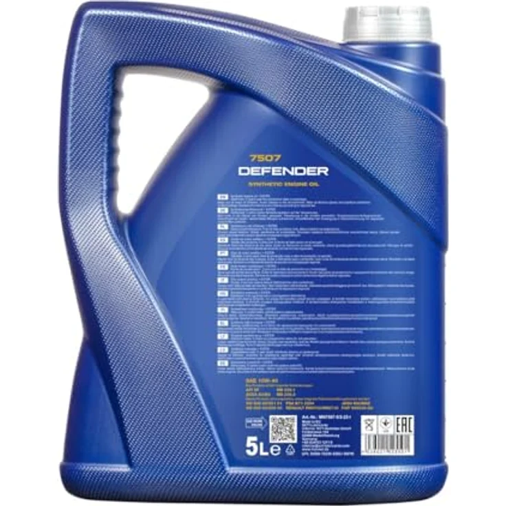 Mannol Motoröl Defender 7507 Synthese Motorenöl halb-synthetisch 10W-40 5 L – Bild 3
