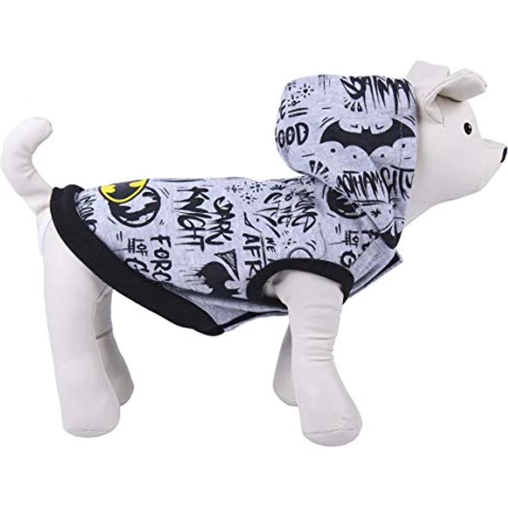 Cerda Hundepullover Batman, XXS Sweatshirt aus 65% Polyester und 35% Baumwolle, warm und strapazierfähig – Bild 8