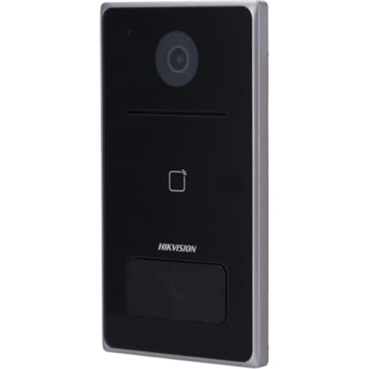 Hikvision Villa Door 2MP WiFi PoE Video-Türsprechstellen mit MF Kartenöffnung und 1 Relais, IP65 Schutzklasse