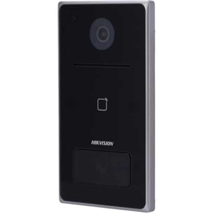 Hikvision Villa Door 2MP WiFi PoE Video-Türsprechstellen mit MF Kartenöffnung und 1 Relais, IP65 Schutzklasse – Bild 1