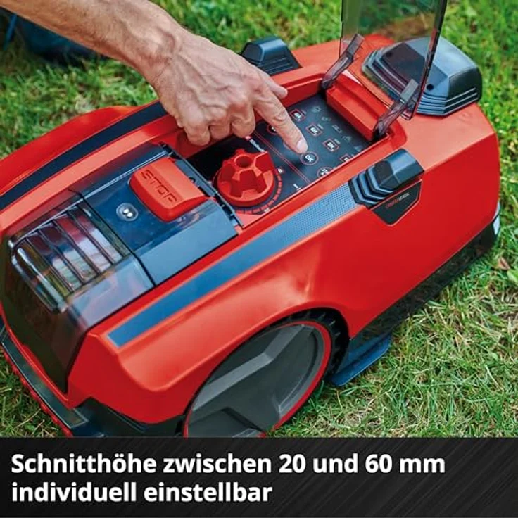 Einhell Expert FREELEXO CAM 350 Mähroboter mit 18V Akku 2.5Ah, Kamera, Ultrasonic-Sensoren – Bild 6