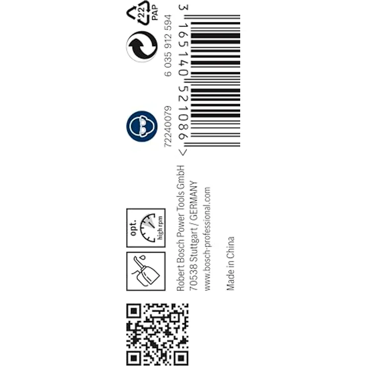 Bosch Professional Metallbohrer HSS-Cobalt (10 Stück, Ø 1,5 mm) – Bild 5