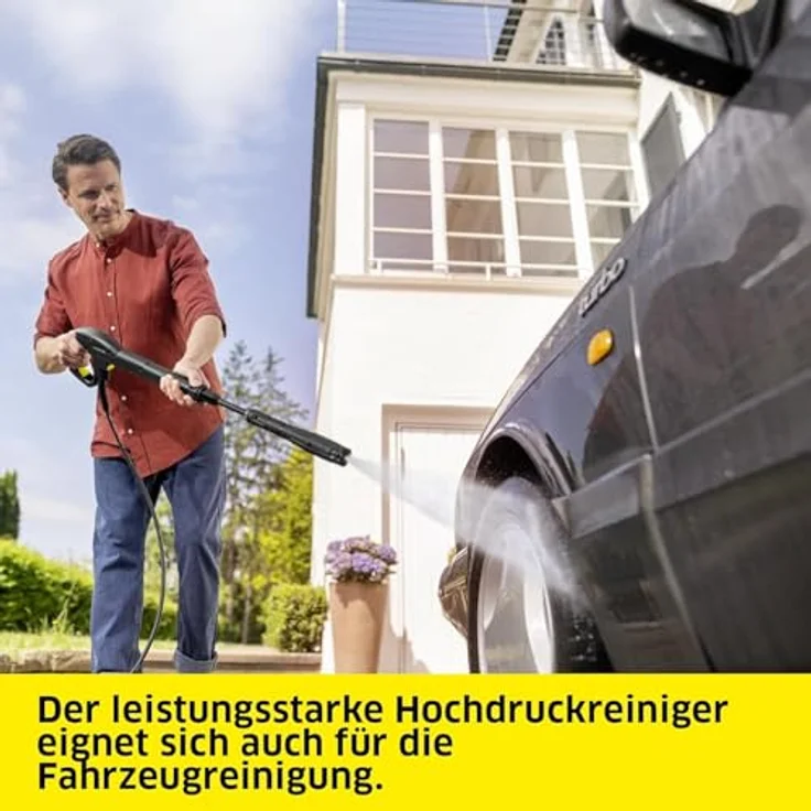 Kärcher Hochdruckreiniger K 5 FJ, ideal für mittlere Verschmutzungen, mit VPS und Dreckfräser, gelb – Bild 9