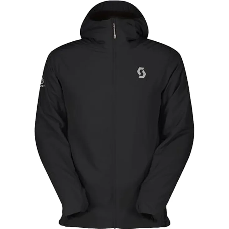SCOTT Herren INSULOFT AIR PL Hoody black: M Größe: M, vielseitig isolierender Kapuzenpullover mit gebürstetem Fleecematerial