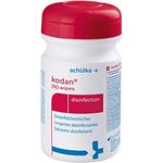 Schülke kodan (N) wipes Desinfektionstücher für Hände und Flächen | 90 Stück Reinigungstücher zum desinfizieren | zum bekämpfen von Bakterien und Viren