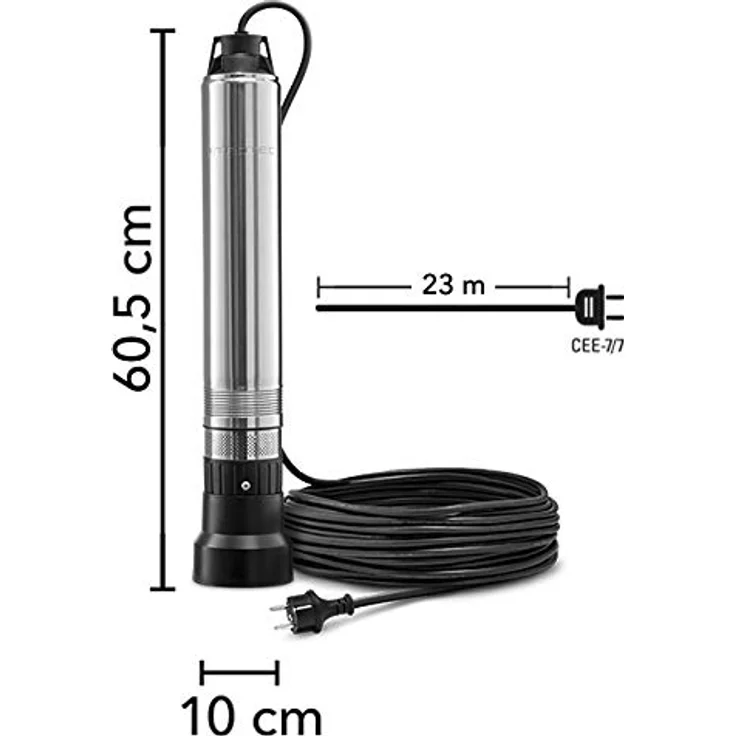 Trotec Tiefbrunnenpumpe TDP 370 E Tiefbrunnenpumpe – Bild 2