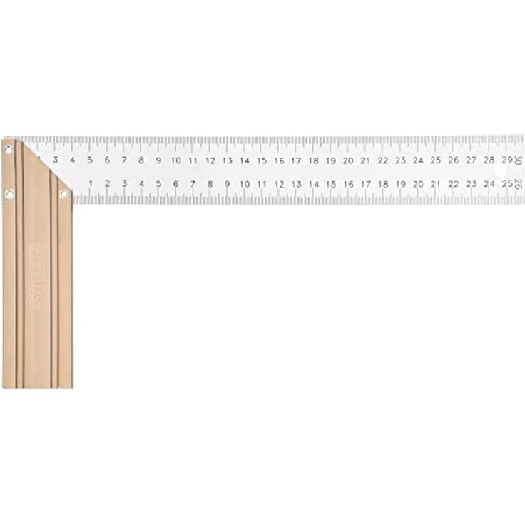 STIER Anschlagwinkel, Schreinerwinkel, Aluminium, 90° / 45°, 300 mm – Bild 5