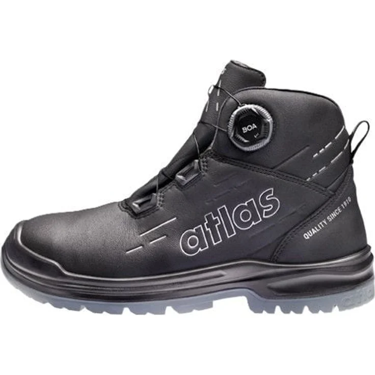 ATLAS MAX 550 PRO BOA, Knöchelhoher Sicherheitsschuh S3 SRC mit innovativem BOA® Fit System, für Bau- und Industriemontagen – Bild 1
