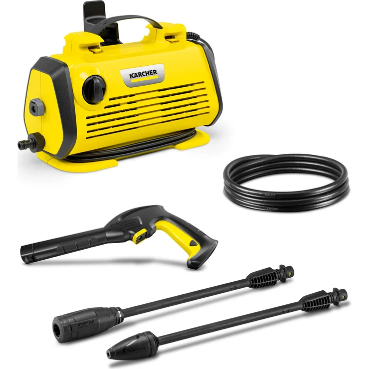 Kärcher Hochdruckreiniger K 3 Horizontal Plus, platzsparender Reiniger mit Vario Power-Strahlrohr – Bild 1
