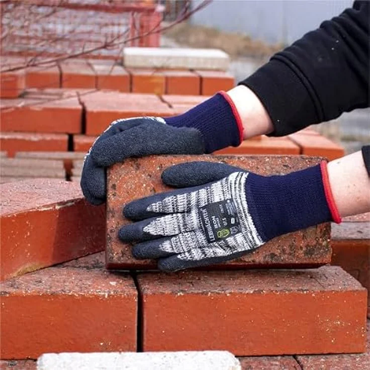 Leibwächter Arbeitshandschuhe IRON, 12er Pack, robust für trockene und leicht nasse Bedingungen, Größe 8 – Bild 3